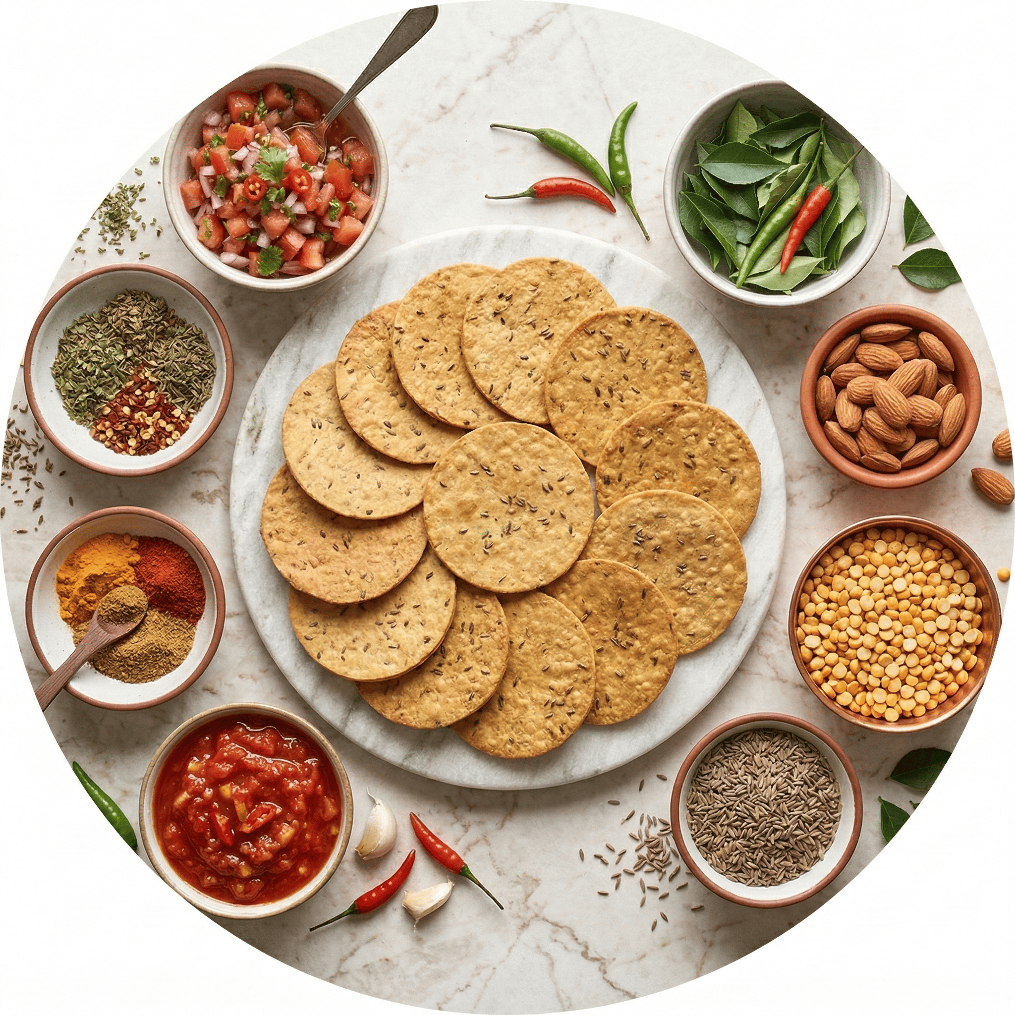 Khakhra snack hero image
